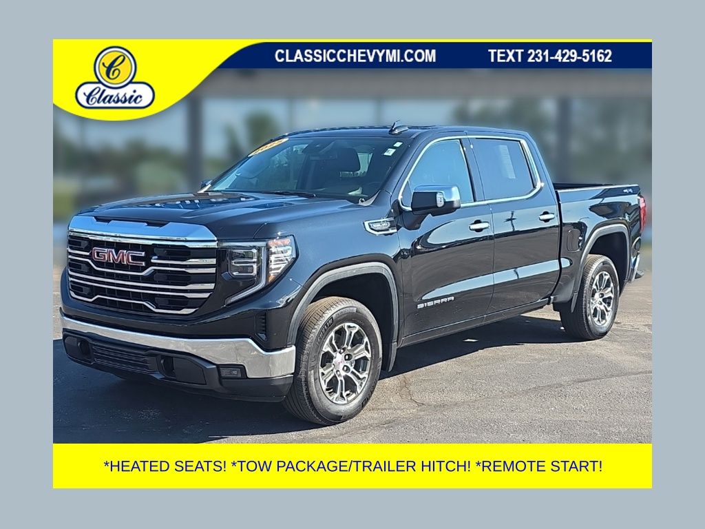 Onyx Black 2025 GMC Sierra 1500 Pickup Truck Four-Wheel Drive Automatic