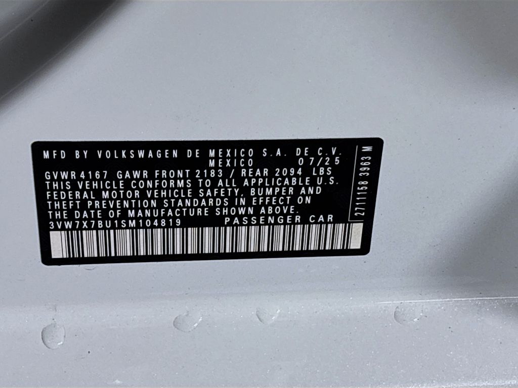 2025 Volkswagen Jetta 1.5T SE