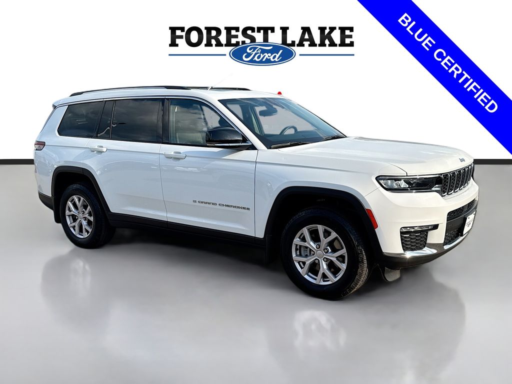 Bright White Clearcoat 2022 Jeep Grand Cherokee L SUV / Crossover Four-Wheel Drive 8-Speed Automatic