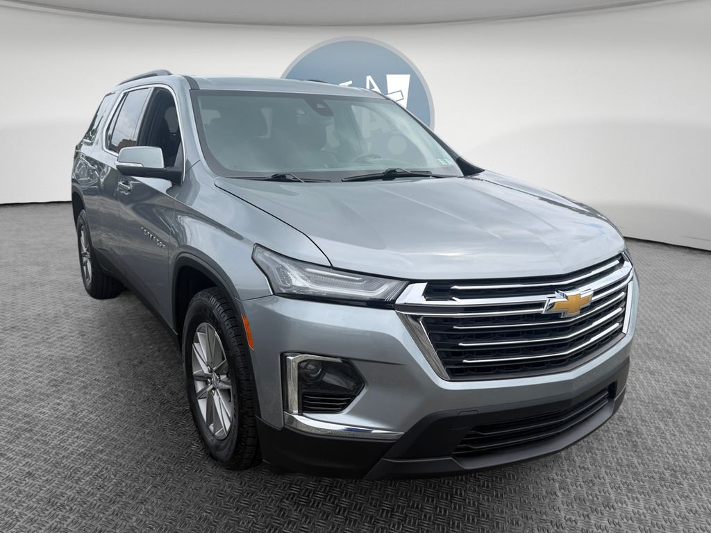 Sterling Gray Metallic 2024 Chevrolet Traverse SUV / Crossover Four-Wheel Drive 9-Speed Automatic