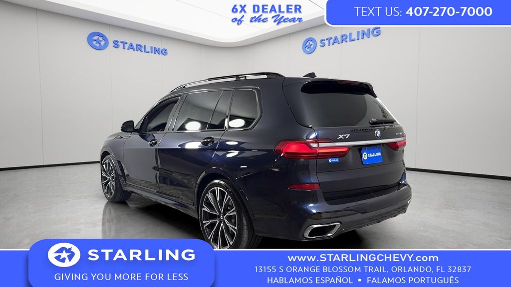 Carbon Black Metallic 2021 BMW X7 xDrive40i AWD SUV / Crossover All-Wheel Drive 8-Speed Automatic