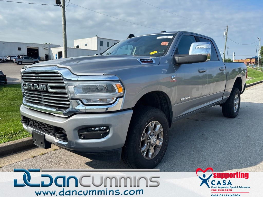 Billet Silver Metallic Clearcoat 2024 RAM 2500 Pickup Truck Four-Wheel Drive 6-Speed Automatic