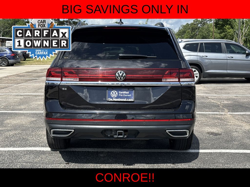 2024 Volkswagen Atlas 2.0T SE w/Technology Black at Don McGill Toyota