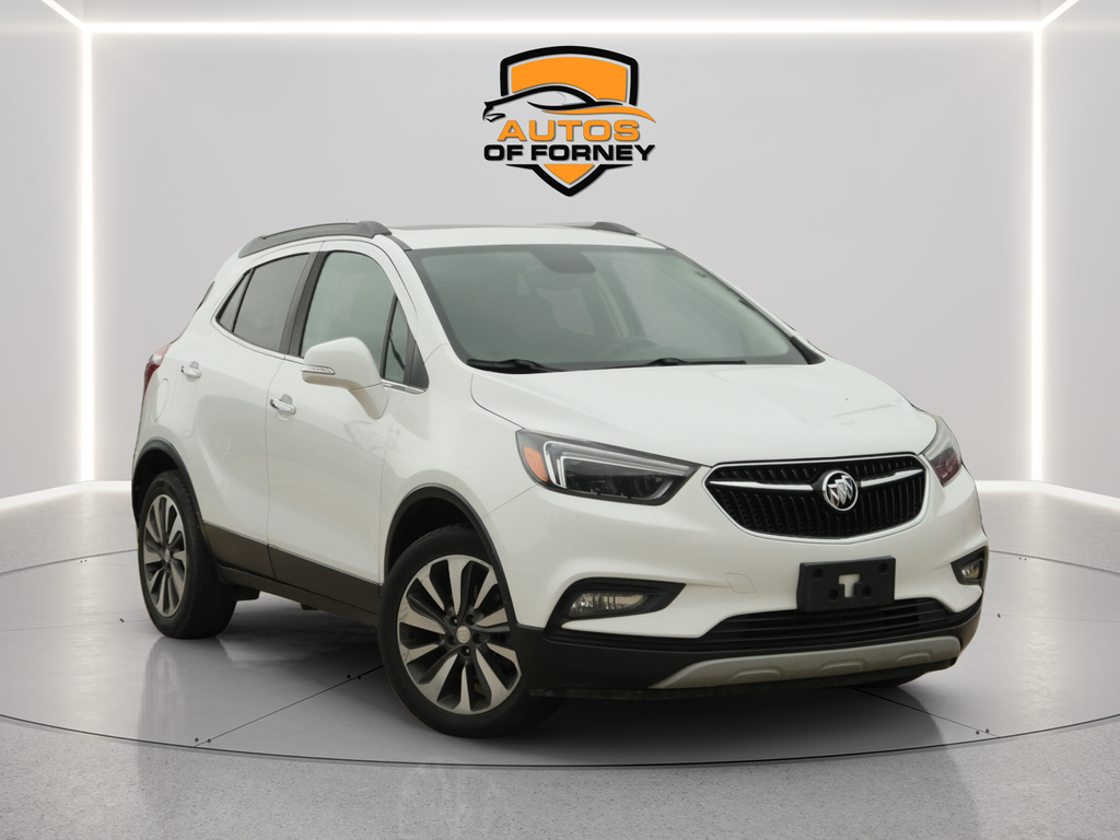 Summit White 2018 Buick Encore Essence FWD SUV / Crossover Front-Wheel Drive 6-Speed Automatic Overdrive