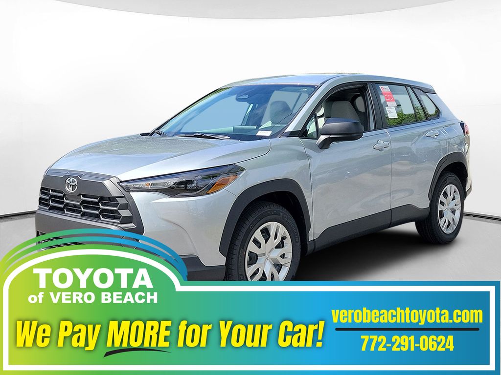 Sonic Silver 2026 Toyota Corolla Cross L FWD SUV / Crossover Front-Wheel Drive Continuously Variable Transmission
