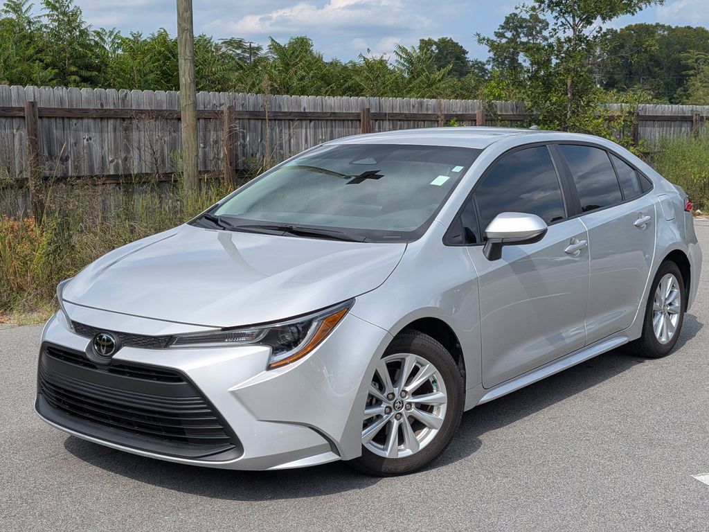 Classic Silver Metallic 2024 Toyota Corolla Sedan Front-Wheel Drive Continuously Variable Transmission