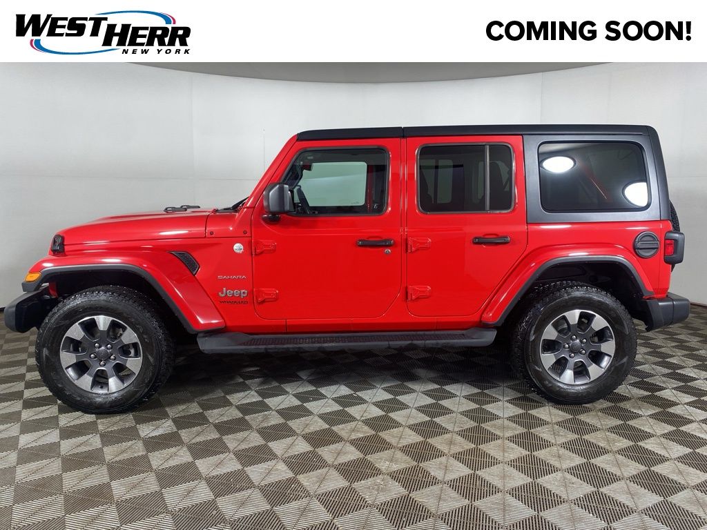 Certified Used 2022 Red Jeep Unlimited Sahara image 22