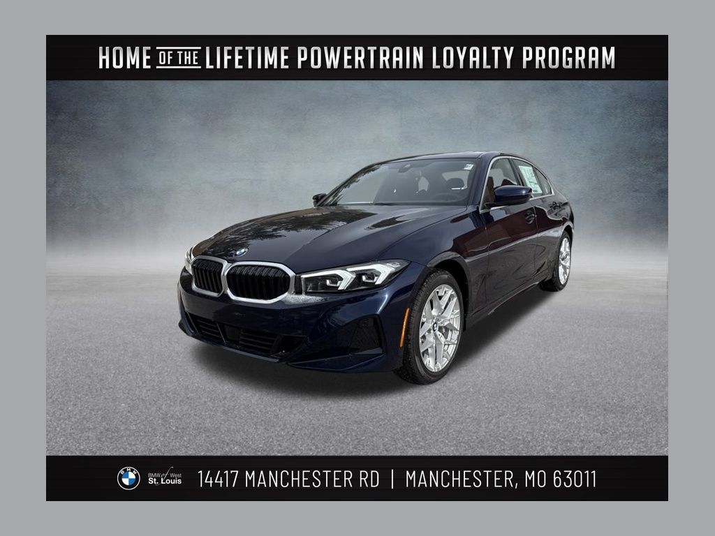 Tanzanite Blue II Metallic 2026 BMW 3 Series Sedan All-Wheel Drive 8-Speed Automatic