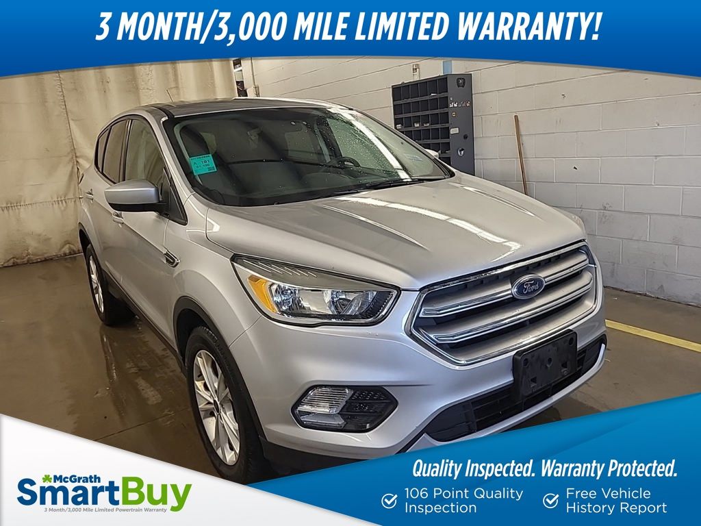 Ingot Silver 2017 Ford Escape SE AWD SUV / Crossover All-Wheel Drive 6-Speed Automatic