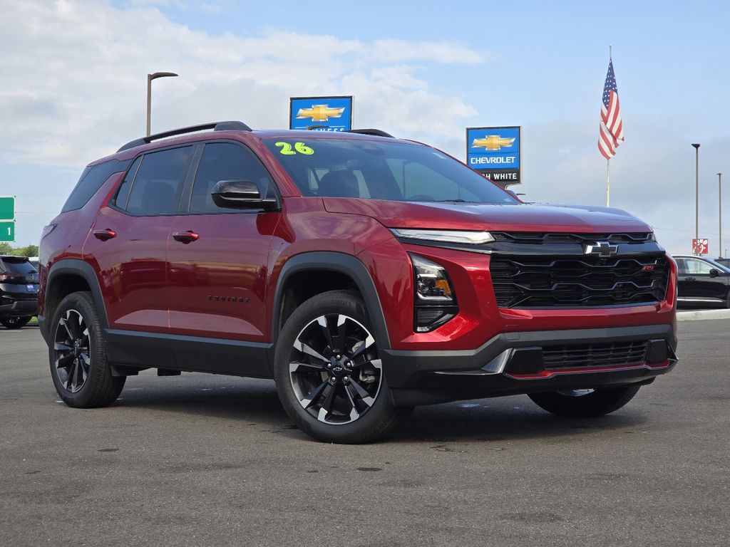 Radiant Red Tintcoat 2026 Chevrolet Equinox SUV / Crossover Four-Wheel Drive 8-Speed Automatic