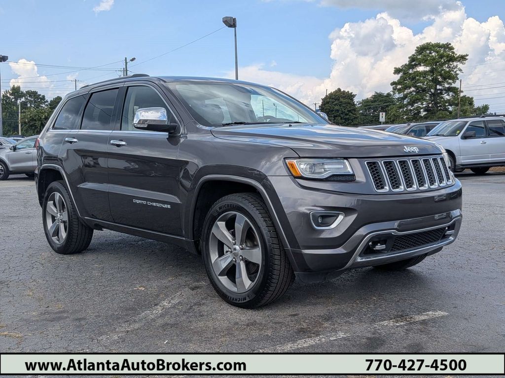 Gray (Granite Crystal Metallic Clearcoat) 2015 Jeep Grand Cherokee SUV / Crossover 4X2 8-Speed Automatic