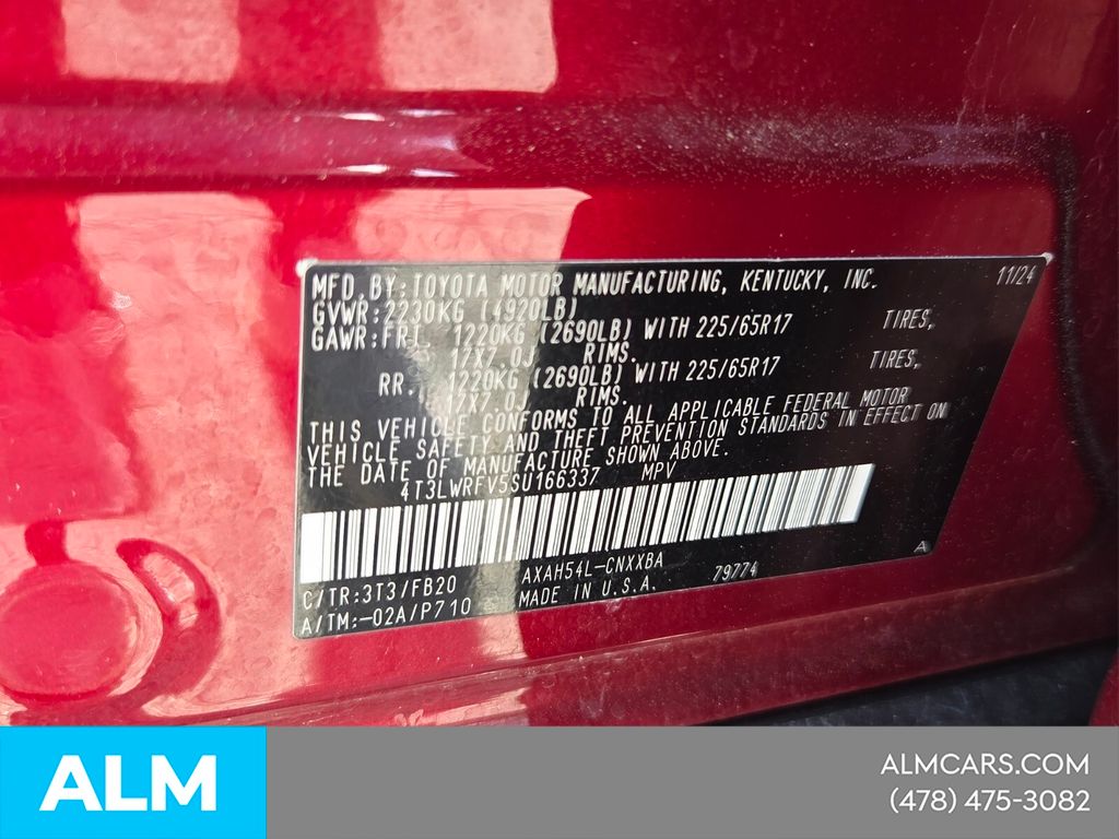 Used 2025 Red Toyota LE image 7