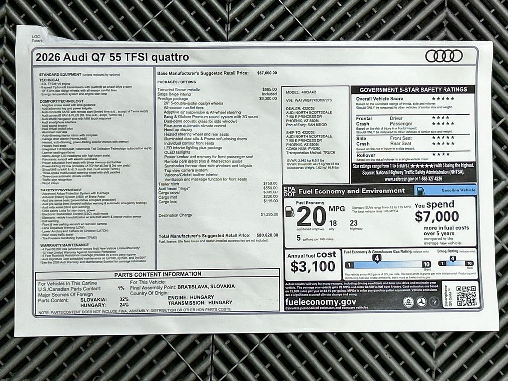 Thumbnail: 2026 Audi Q7 - 9