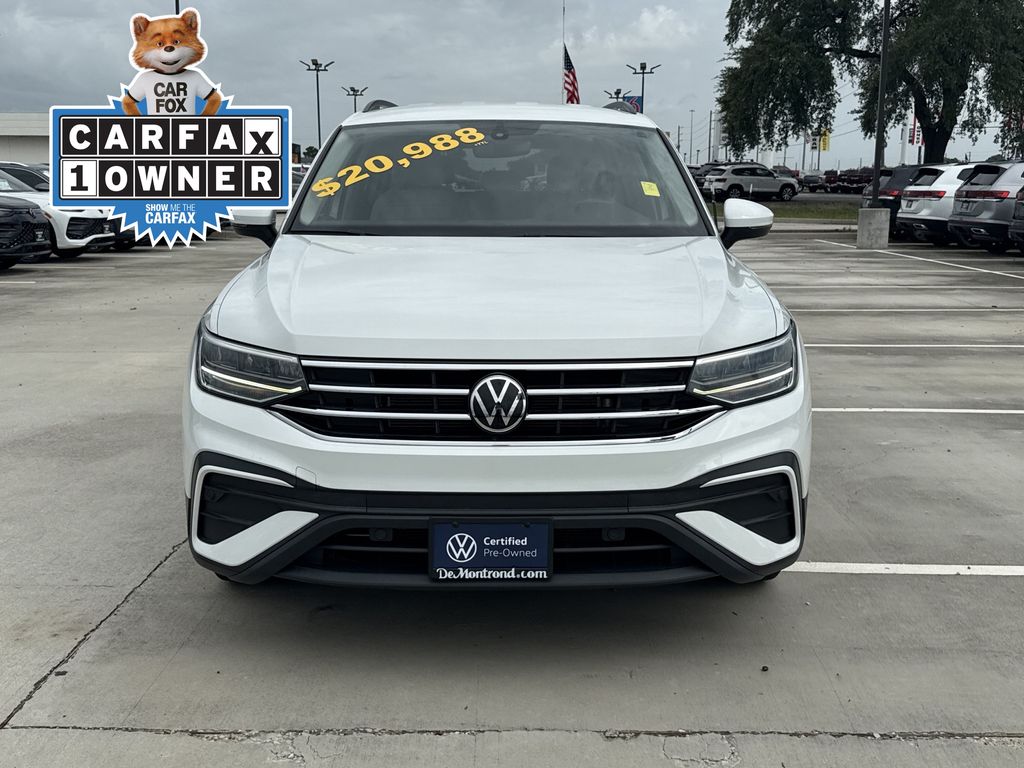 2023 Volkswagen Tiguan 2.0T S White at Classic Elite Chevrolet Sugar Land