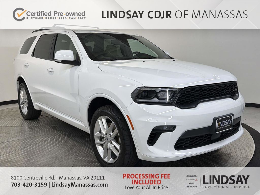 White Knuckle Clearcoat 2022 Dodge Durango SUV / Crossover All-Wheel Drive 8-Speed Automatic