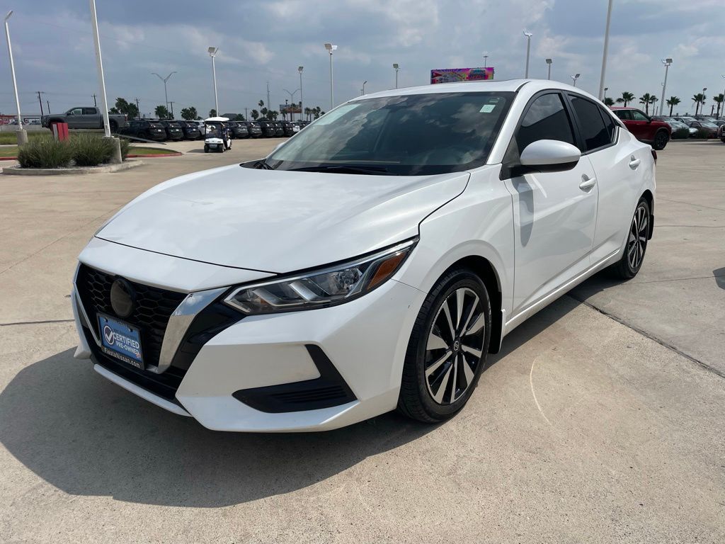 Certified Used 2023 White Nissan SV image 3