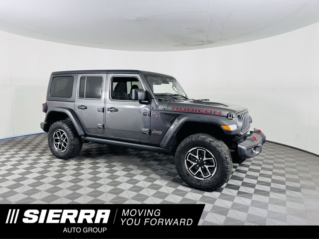Crystal Metallic 2025 Jeep Wrangler SUV / Crossover Four-Wheel Drive 8-Speed Automatic