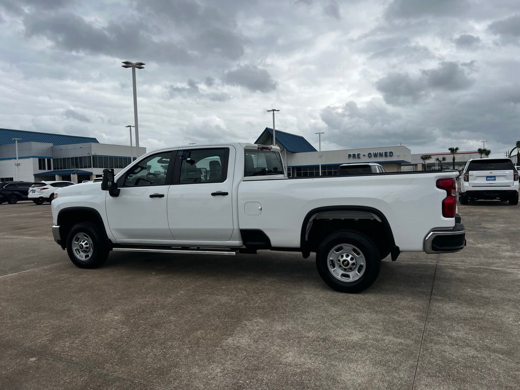 2022 Chevrolet Silverado 2500HD Work Truck White at Wharton Chevrolet GMC