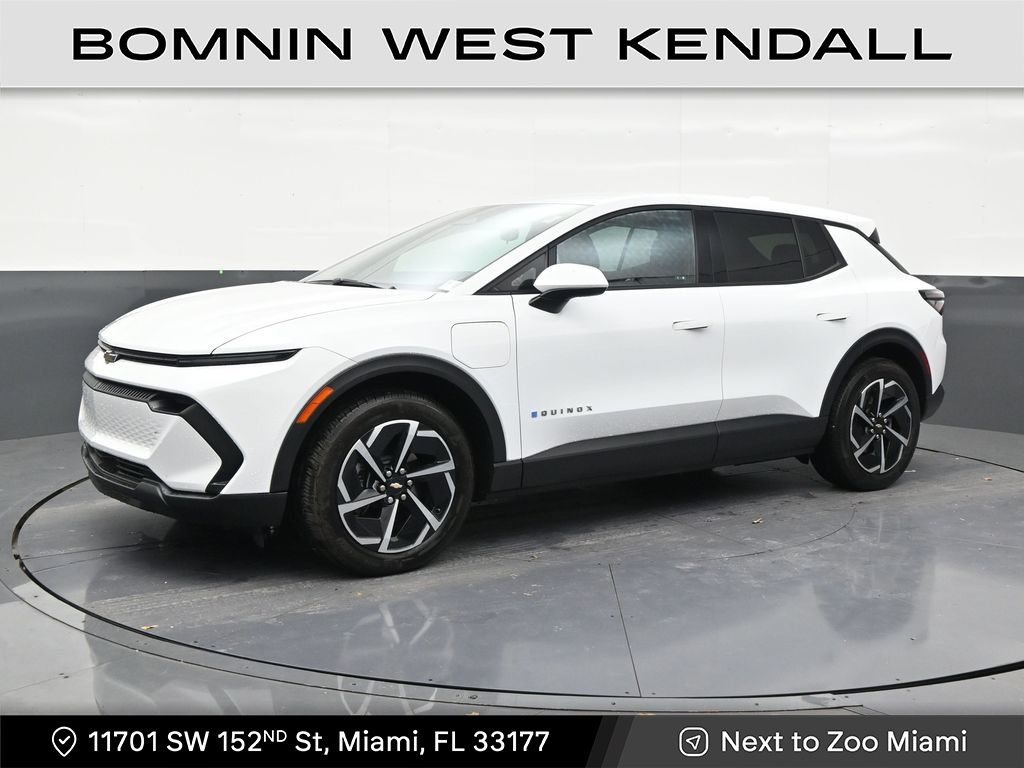 Summit White 2025 Chevrolet Equinox EV SUV / Crossover Front-Wheel Drive 1-Speed Automatic