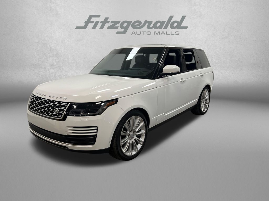 White 2018 Land Rover Range Rover SUV / Crossover All-Wheel Drive 8-Speed Automatic