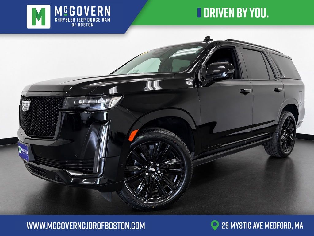 Black 2023 Cadillac Escalade SUV / Crossover Four-Wheel Drive Automatic