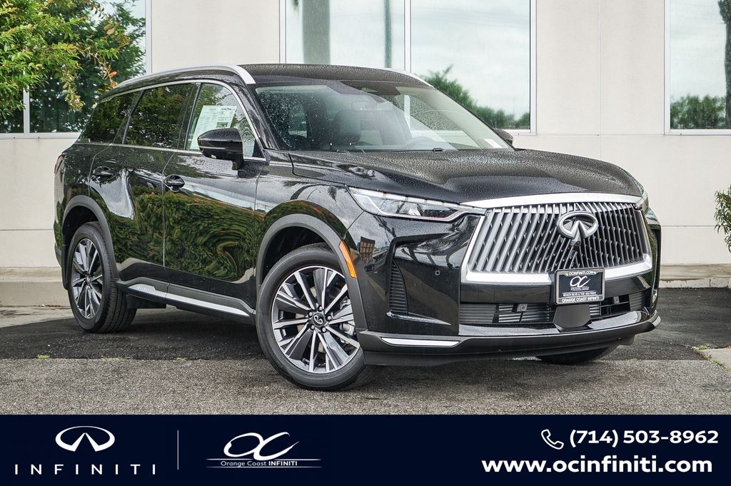 Mineral Black 2026 INFINITI QX60 Luxe AWD SUV / Crossover All-Wheel Drive 9-Speed Automatic