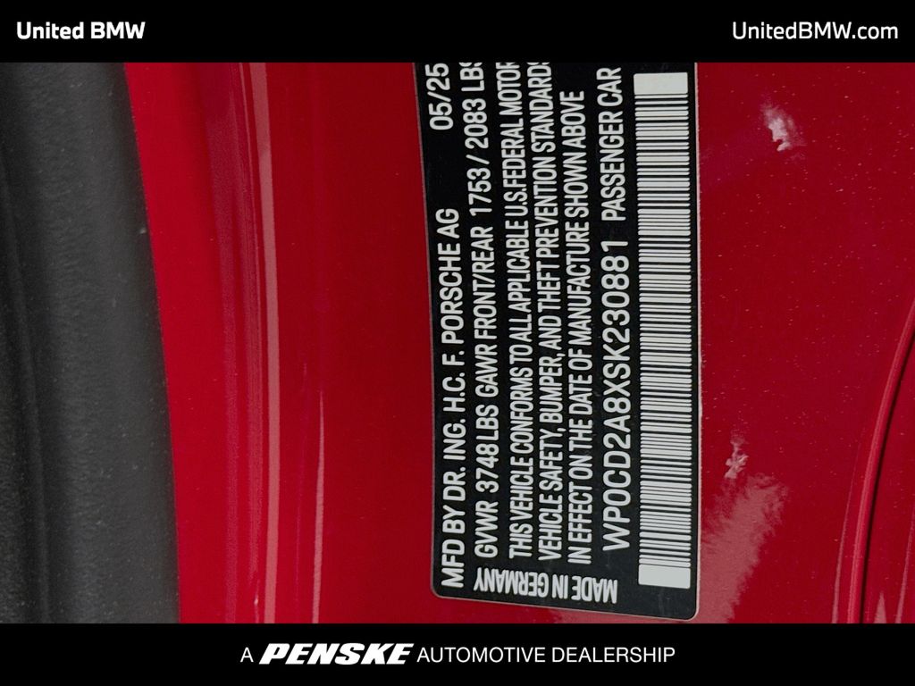 Thumbnail: 2025 Porsche 718 Boxster - 12