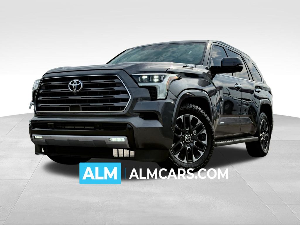 Magnetic Gray Metallic 2023 Toyota Sequoia SUV / Crossover Four-Wheel Drive Automatic