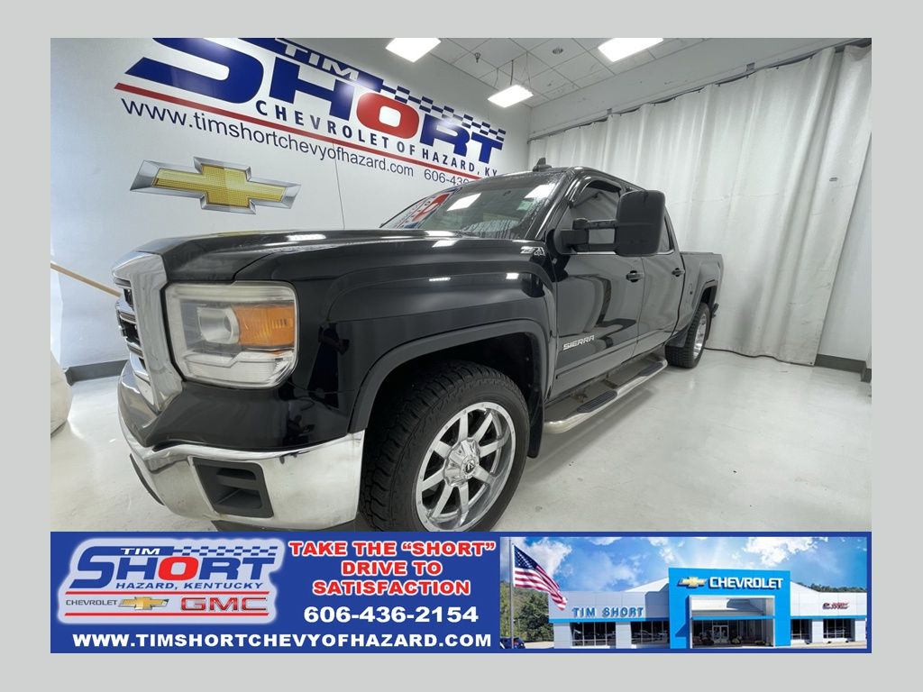 Onyx Black 2015 GMC Sierra 1500 Pickup Truck Four-Wheel Drive 6-Speed Automatic Overdrive