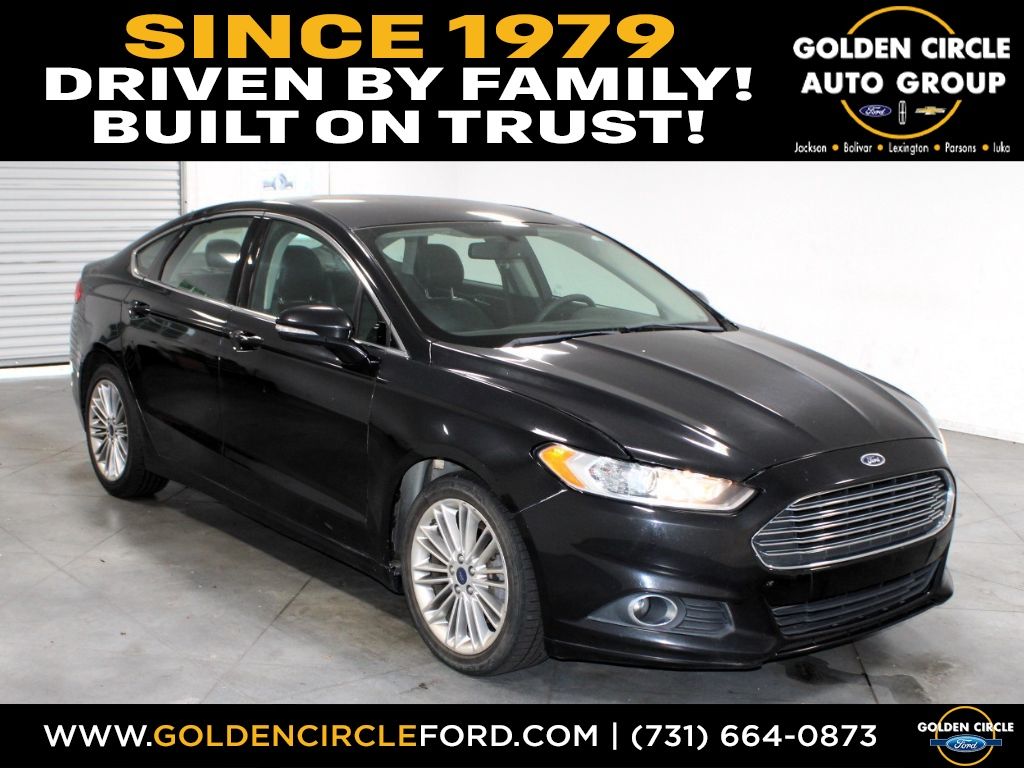 Tuxedo Black 2015 Ford Fusion Sedan Front-Wheel Drive 6-Speed Automatic