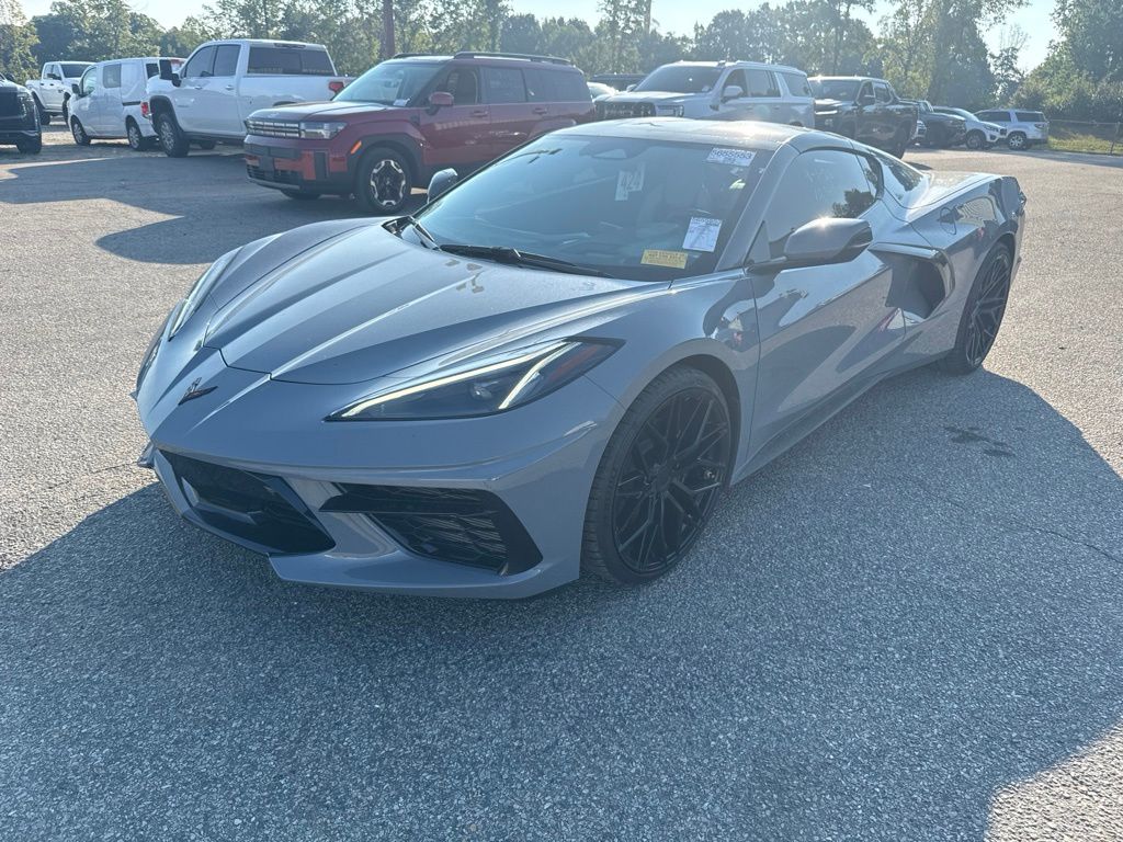 2024 Chevrolet Corvette Gris (Sea Wolf Gray Tricoat) Coupé Tracción trasera 8 velocidades Doble cloch