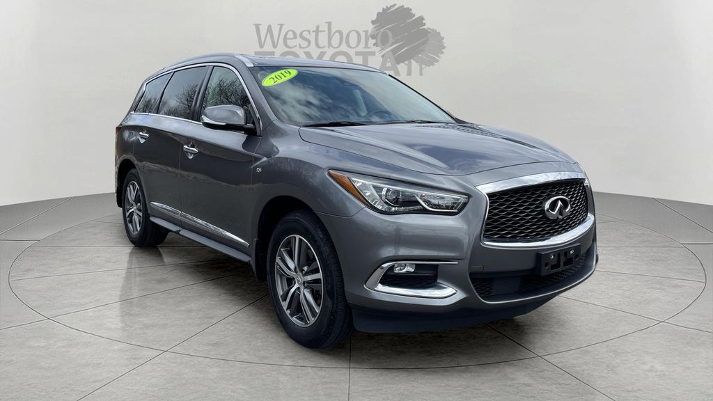 Gray (Graphite Shadow) 2019 INFINITI QX60 Luxe AWD SUV / Crossover All-Wheel Drive Continuously Variable Transmission