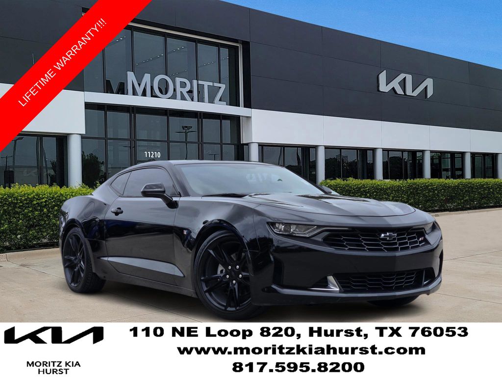 Black 2021 Chevrolet Camaro 1LT Coupe RWD Coupe Rear-Wheel Drive Automatic