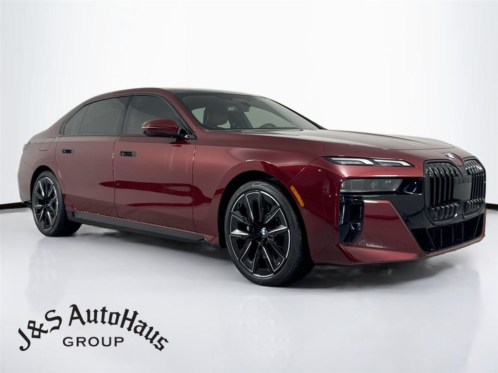 Aventurin Red Metallic 2023 BMW 7 Series Sedan All-Wheel Drive 8-Speed Automatic