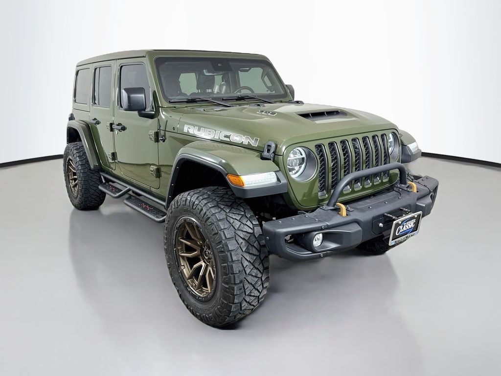 Sarge Green Clearcoat 2021 Jeep Wrangler SUV / Crossover Four-Wheel Drive 8-Speed Automatic