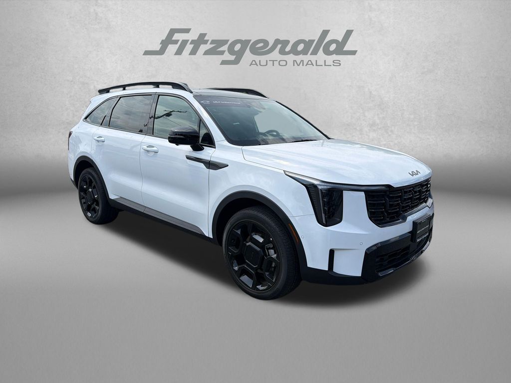 Glacial White Pearl 2026 Kia Sorento X-Line SX Prestige AWD SUV / Crossover All-Wheel Drive 8-Speed Dual Clutch