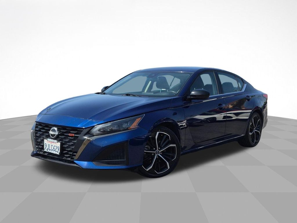 Deep Blue Pearl 2024 Nissan Altima Sedan Front-Wheel Drive Continuously Variable Transmission