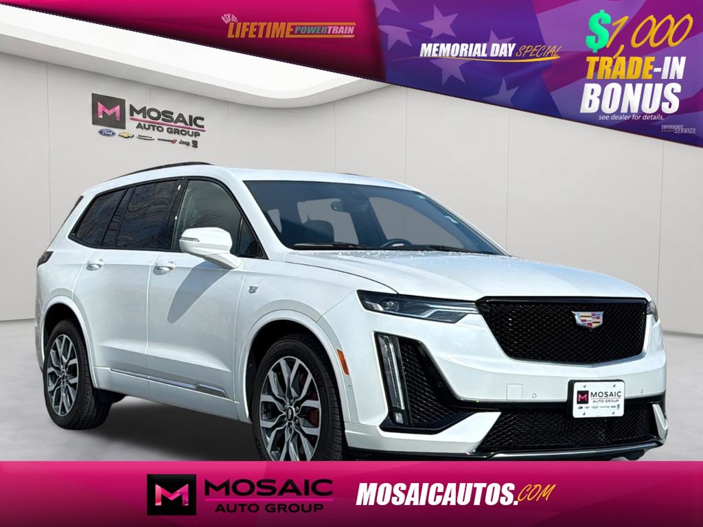 White 2024 Cadillac XT6 Sport AWD SUV / Crossover Four-Wheel Drive 9-Speed Automatic