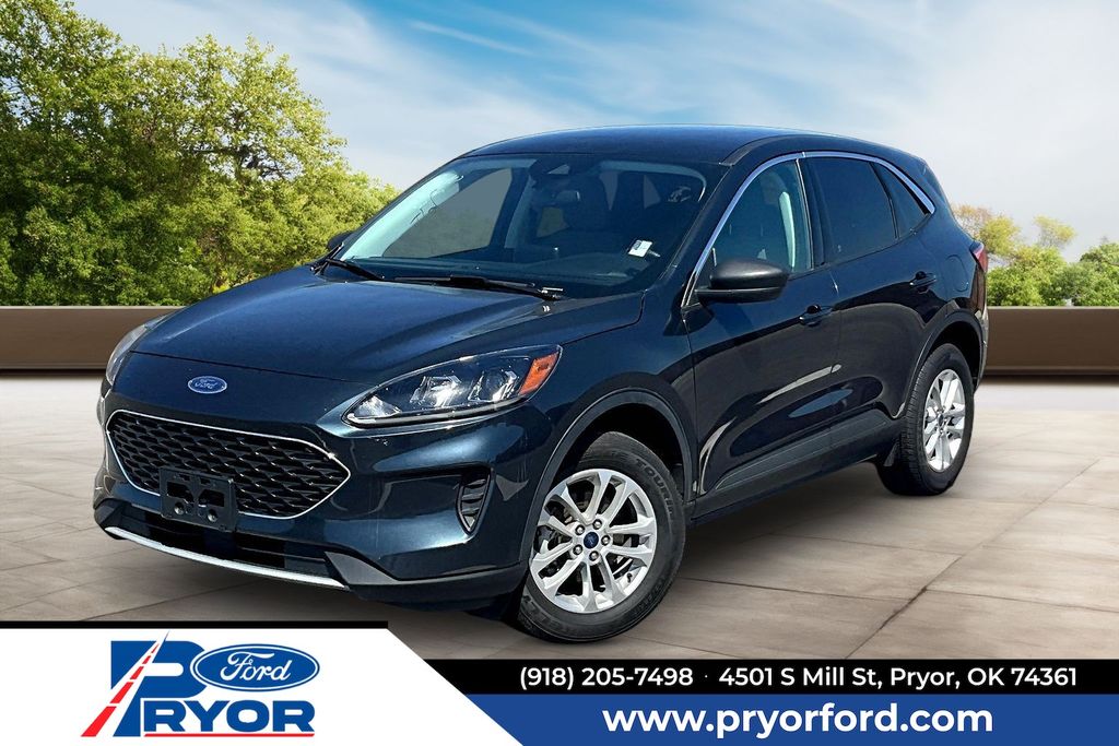 Blue Metallic 2022 Ford Escape SE AWD SUV / Crossover All-Wheel Drive 8-Speed Automatic