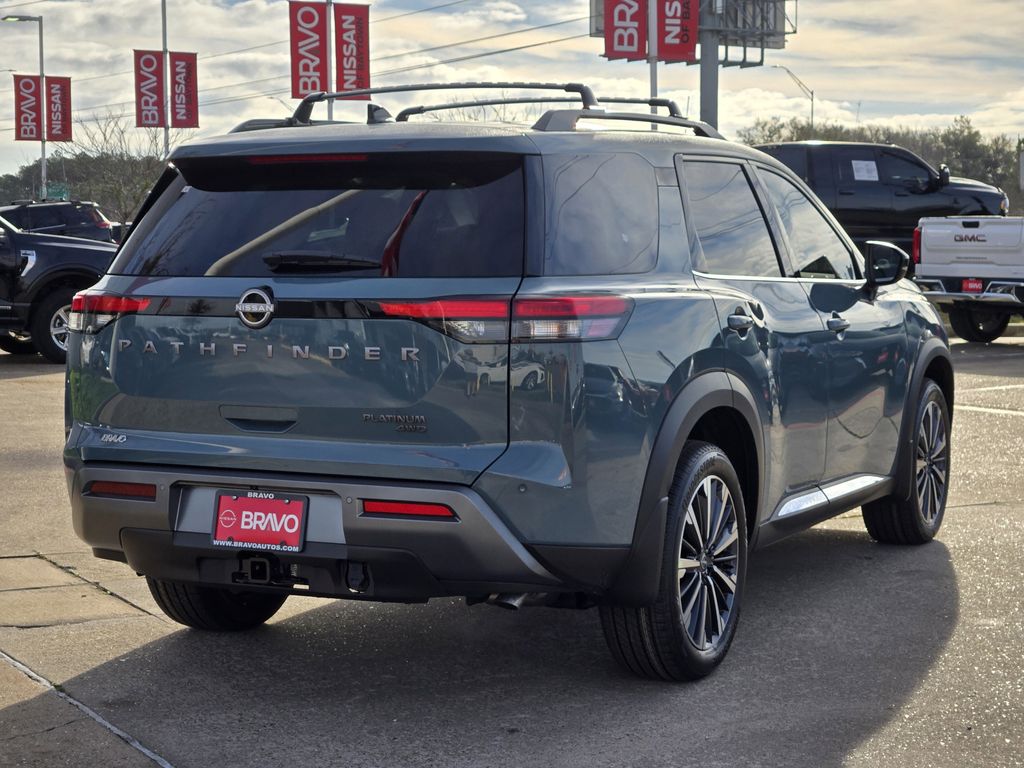 2026 Nissan Pathfinder Platinum Green at Bravo Nissan