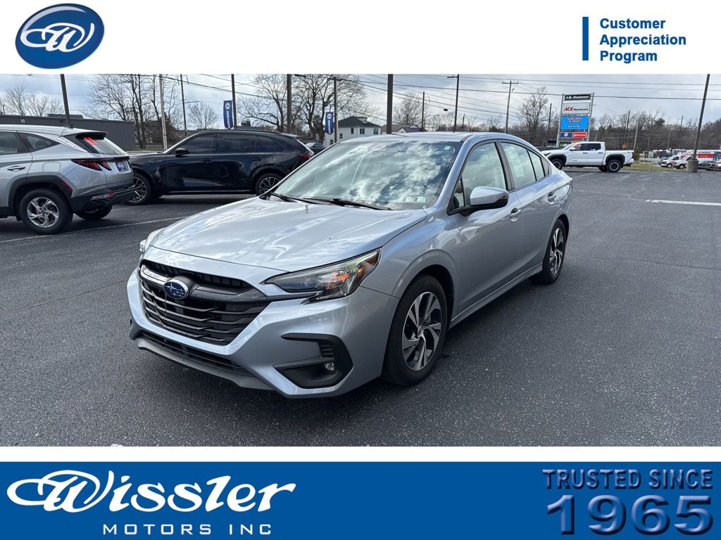 Ice Silver Metallic 2025 Subaru Legacy Sedan All-Wheel Drive Continuously Variable Transmission