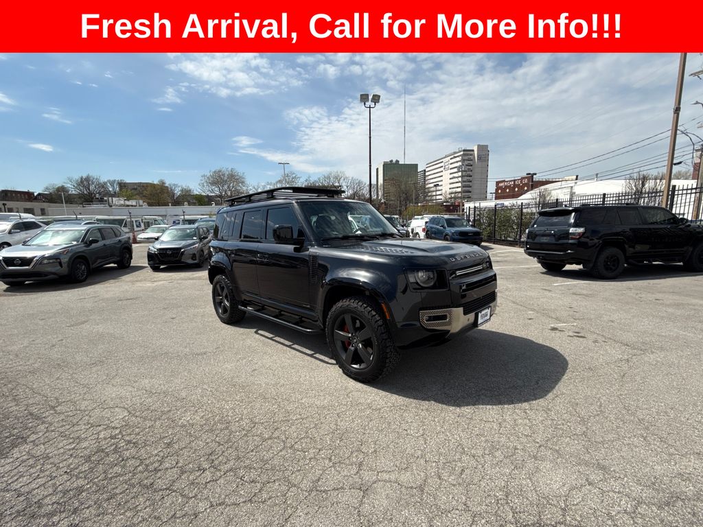 Santorini Black Metallic 2023 Land Rover Defender 110 X AWD SUV / Crossover All-Wheel Drive 8-Speed Automatic