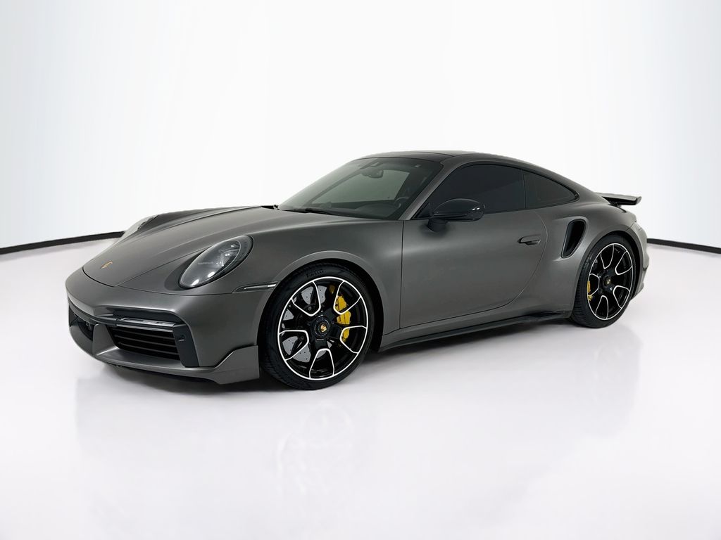 Gray (Agate Grey Metallic) 2022 Porsche 911 Coupe All-Wheel Drive 8-Speed Automatic