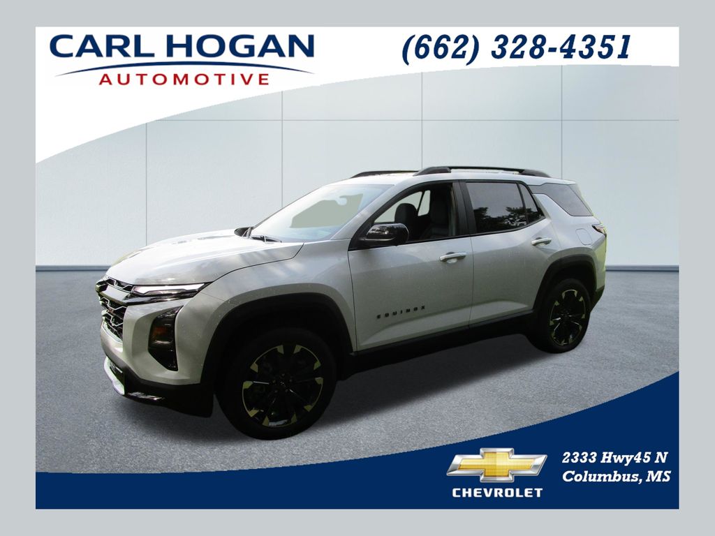 Polar White 2026 Chevrolet Equinox SUV / Crossover Front-Wheel Drive Continuously Variable Transmission