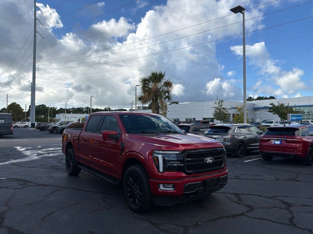 Rapid Red Metallic Tinted Clearcoat 2024 Ford F-150 Pickup Truck Four-Wheel Drive Automatic