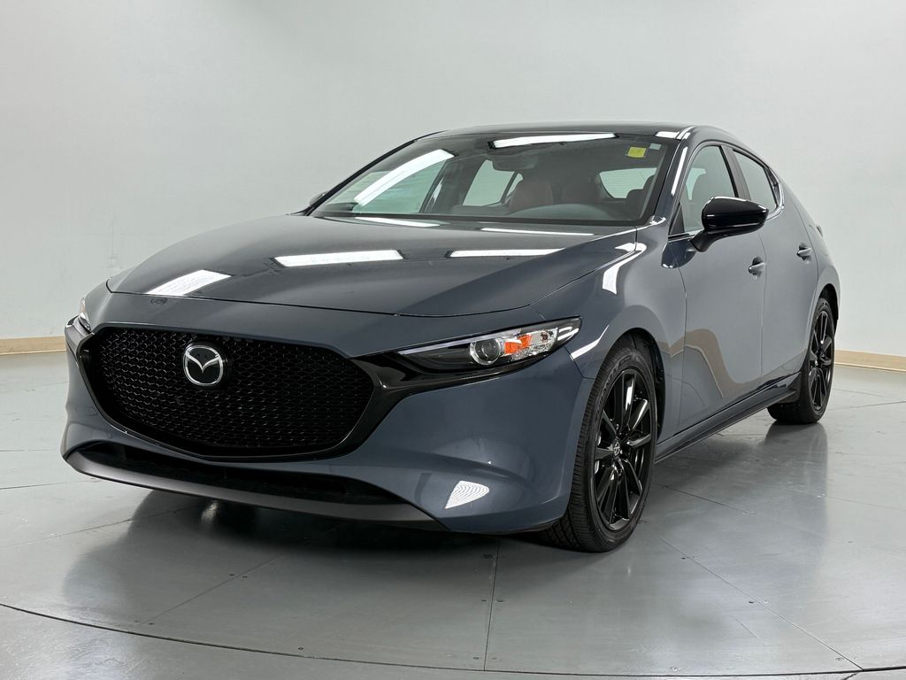 Polymetal Gray Metallic 2025 Mazda MAZDA3 2.5 S Carbon Edition Hatchback AWD Hatchback All-Wheel Drive 6-Speed Automatic