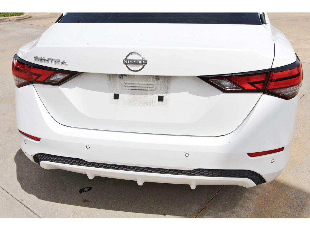 2024 Nissan Sentra S White at North Houston Mitsubishi
