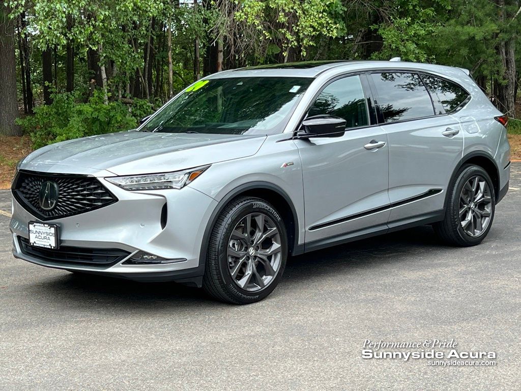 Lunar Silver Metallic 2024 Acura MDX SUV / Crossover All-Wheel Drive Automatic