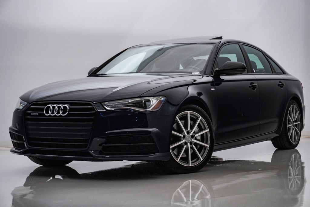 Moonlight Blue Metallic 2018 Audi A6 Sedan All-Wheel Drive 8-Speed Automatic