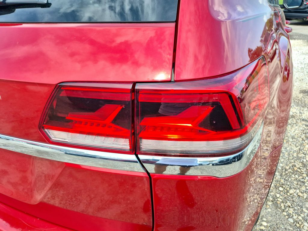 2022 Volkswagen Atlas 3.6L V6 SE w/Technology Red at DeMontrond Auto Country